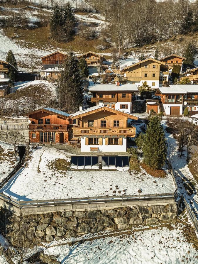 Chalet Obenland Panorama Aussicht Kitzbuehler Alpen Брамберг-ам-Вильдкогель Экстерьер фото